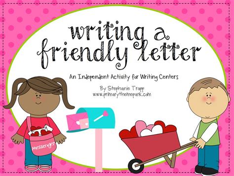 write  friendly letter  printables primary writing  grade writing elementary