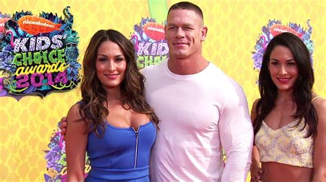 John Cena And The Bella Twins Appear At The 2014