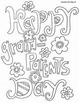 Grandma Coloring Pages Happy Mothers Printable Getcolorings Grandmother sketch template