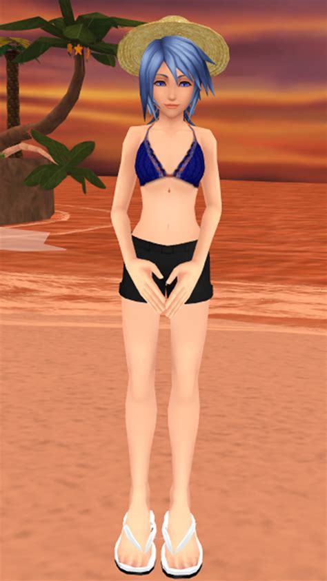 Aqua Is Sexy Summer Outfit Style Kingdom Hearts Aqua Photo 39983066