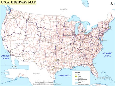 map  usa driving routes topographic map  usa  states