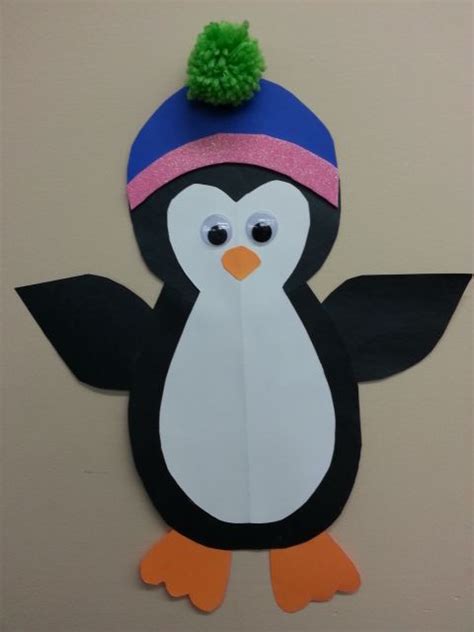 images  penguin crafts  pinterest winter craft