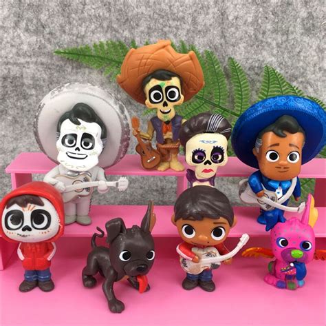 Buy Disney Toy 8pcs Set Movie Coco Pixar