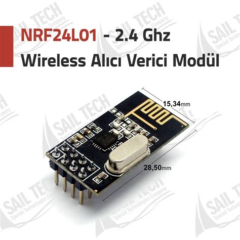 nrf24l01 2 4ghz wireless alıcı verici modül
