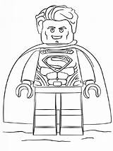 Pages Coloring Lego Ant Man Boys Template Superman sketch template