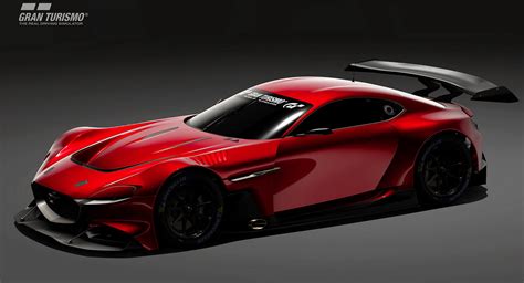 mazda rx vision gt concept revealed   gran turismo  rotary monster carscoops
