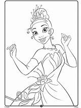 Tiana Crayola Frog Princesses Aurora Ariel sketch template