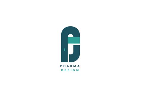 logos pharma design  behance