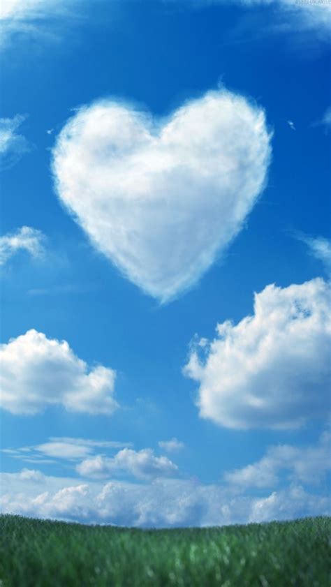 heart cloud wallpaper gallery