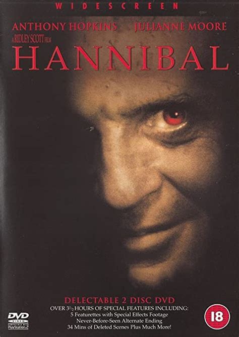 Hannibal [reino Unido] [dvd] Amazon Es Anthony Hopkins Julianne