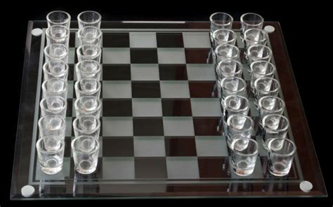 shot glass chess set your new favorite drinking game