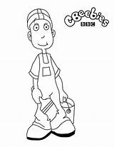 Colouring Balamory Tumble Mr Coloring Template sketch template