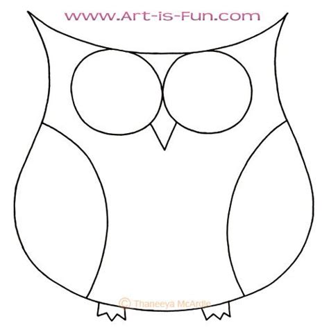 simple cute owl drawing  getdrawings