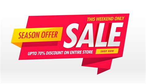 amazing sale banner promotional template  brand advertisement