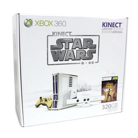 xbox   limited edition kinect star wars console gb