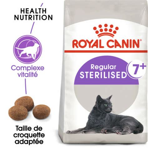 Croquettes Pour Chat Adulte Stérilisé De Plus De 7 Ans Royal Canin