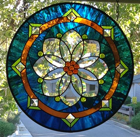 Round Stained Glass Panel Delphi Artist Gallery