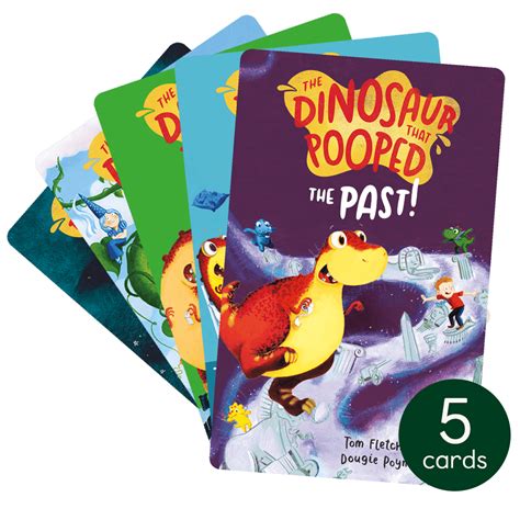 dinosaur  pooped collection audiobook card  yoto player