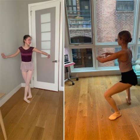 these dancing sisters enjoying their ballet classes at home we love