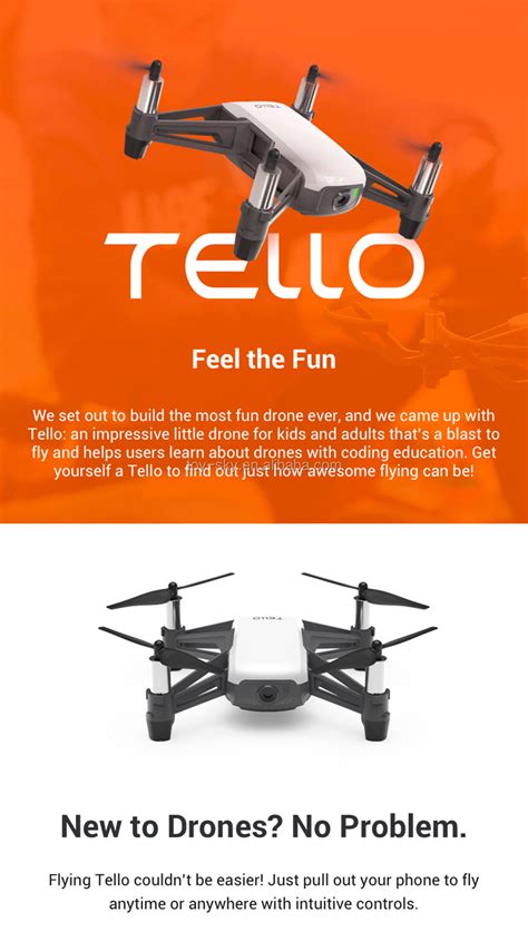 dji tello drone perform flying stuntsshoot quick   ez shots  learn  drones