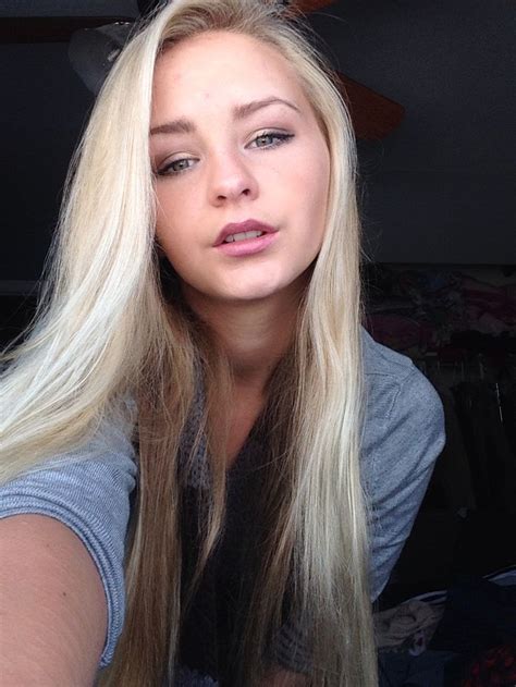 Blondeteen Blonde Makeup Selfie Naturalhair Natural Hair Styles