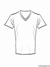 Jersey Coloring Shirt Football Drawing Pages Blank Soccer Color Drawings Getcolorings Getdrawings Undershirt Printable Print Paintingvalley sketch template