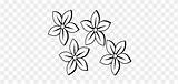 Outline Flower Flowers Lily Trend Pad Coloring Thumbnail Size Clipart sketch template
