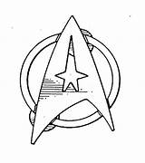 Starship Silhouette Kirk Malvorlage Raumschiff Spock Clipground sketch template