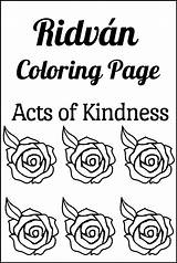 Ridvan Coloring Kindness sketch template
