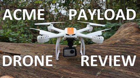 acme payload drone review  cheap drone   carry  action cam youtube
