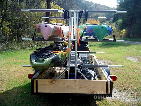 Build Your Own Kayak Trailer Utility Trailer Conversion Simplified