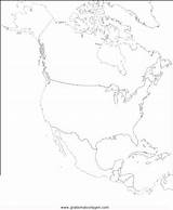 Nordamerika Landkarte Malvorlage Landkarten Ausmalen Geografie Gratismalvorlagen sketch template
