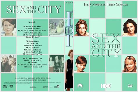 sex and the city season 3 spanning tv dvd custom covers 2770satc3final dvd covers