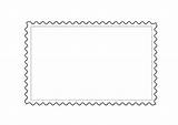 Stamp Coloring Postage Postzegels Ontwerpen Postzegel Printable Edupics Pages Kleurplaten sketch template