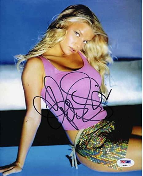 Jessica Simpson Great Signed Photo Certified Authentic Psa Dna Coa At