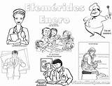 Efemerides Efemérides Febrero Childrencoloring sketch template