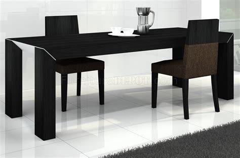 black oak finish modern dining table woptions