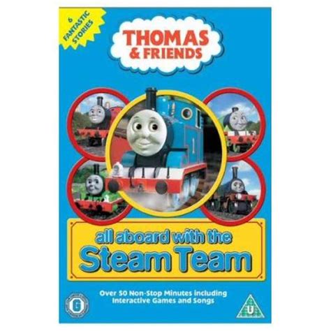 Thomas And Friends All Aboard With The Steam Team Dvd Zavvi