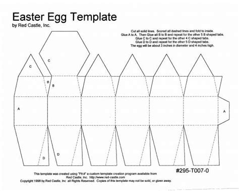 egg template egg template paper template paper crafts