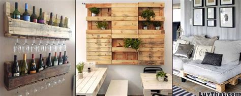 cool wood pallet furniture ideas luvthat