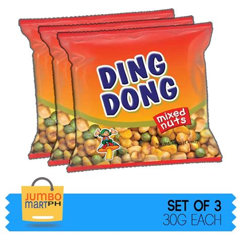 ding dong mixed nuts 30g set of 3 lazada ph