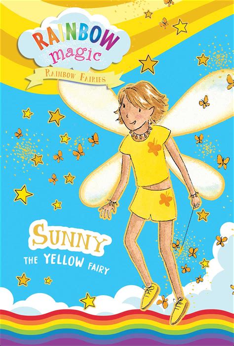 rainbow fairies book  sunny  yellow fairy book  daisy meadows