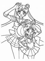 Sailor Moon Coloring Pages Disney Print Princess sketch template