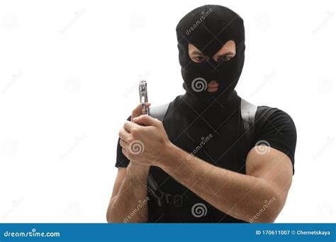 professional killer  gun  white background stock image image  dangerous military