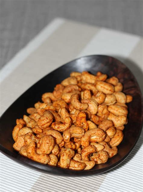 spicy roasted cashews recipe oven roasted snazzy cuisine