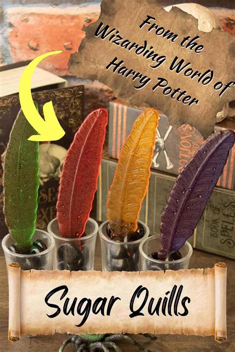Honeydukes Sugar Quills From Harry Potter Mindees Cooking Obsession