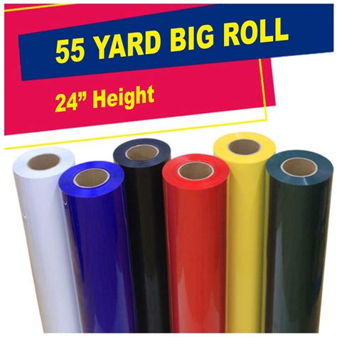 super quality heat transfer vinyl    yard big roll sunway