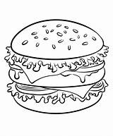 Hamburger Fairytale sketch template