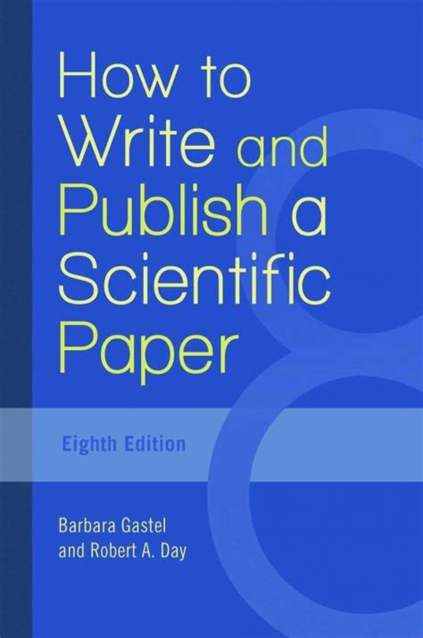 write  publish  scientific paper  edition softarchive