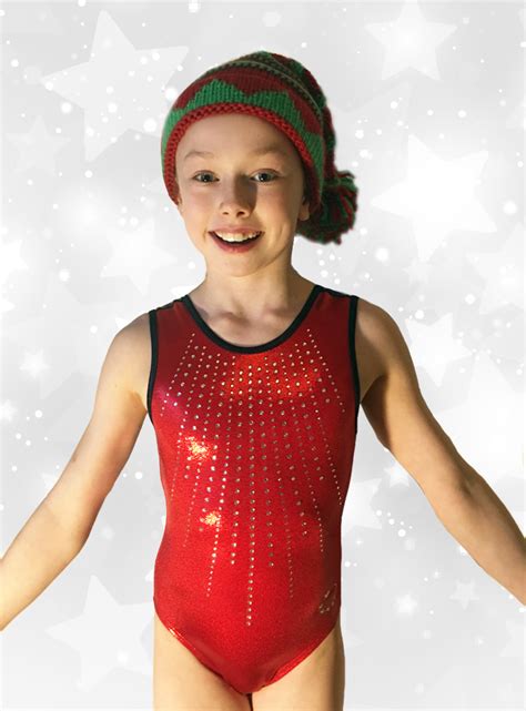 Razzle Red Limited Edition Little Stars Leotards